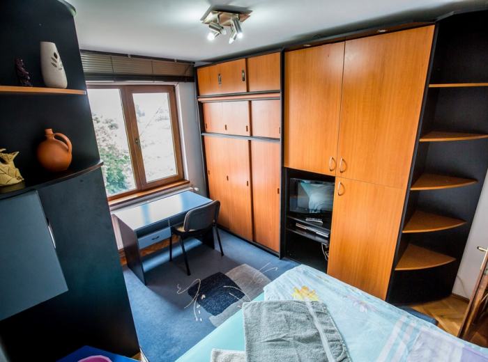 Studio apartment 3 short term rentals Timisoara, Bright living room-possible the second bedroom D2